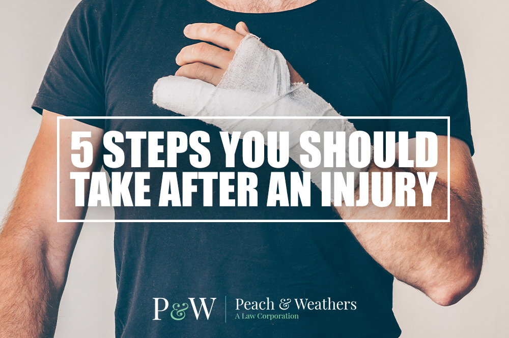 5 Steps to You Should Take After an Injury