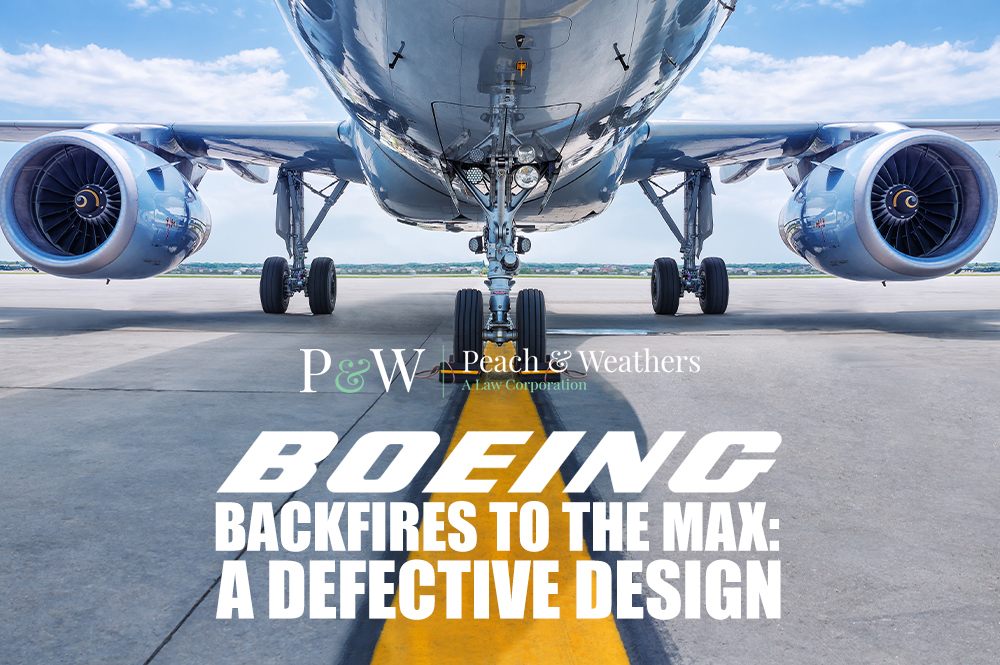 Boeing Backfires To The Max: A Defective Design