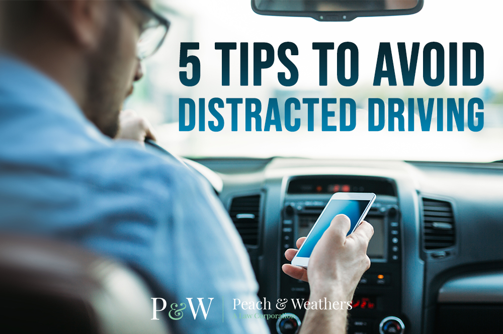 5 Tips To Avoid Distracted Driving