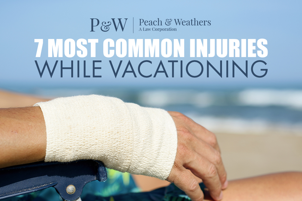 7 Most Common Injuries While Vacationing