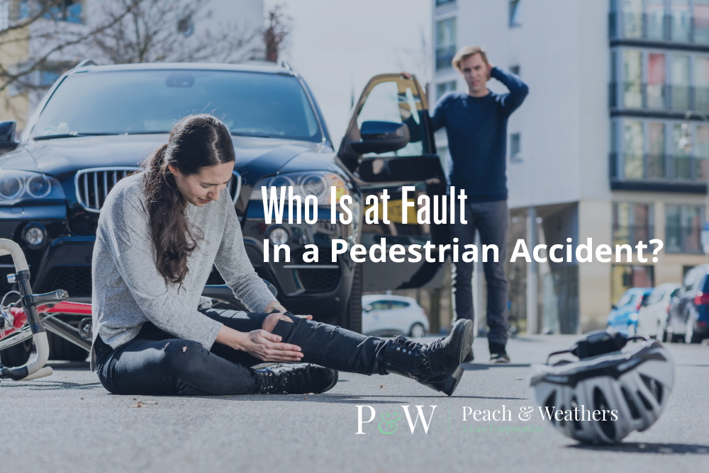 Who Is at Fault in a Pedestrian Accident?